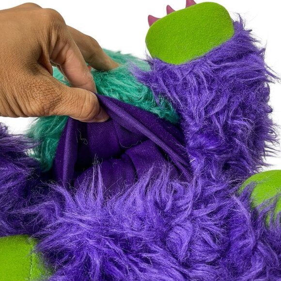 Vintage Original 1986 Amtoy My Monster Pet Rark Hand Puppet Plush NO Cuffs - Picture 11 of 12